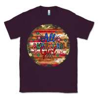 Plum all american girl Classic Tee - Artiststas
