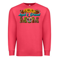 Cardinal Western Loud And Proud Mom Premium Sweatshirt - BundleAndBundleShop