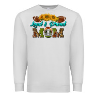 Dove Grey Western Loud And Proud Mom Premium Sweatshirt - BundleAndBundleShop