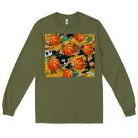 Army Green basketball tumbler Long Sleeve Tee - Artiststas
