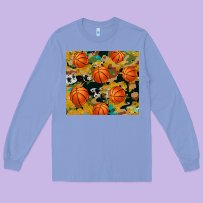 Basketball Tumbler Long Sleeve Tee Designed By Artiststas
