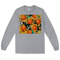 Heather Grey basketball tumbler Long Sleeve Tee - Artiststas