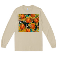 Mushroom basketball tumbler Long Sleeve Tee - Artiststas