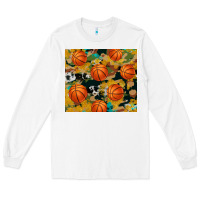 White basketball tumbler Long Sleeve Tee - Artiststas