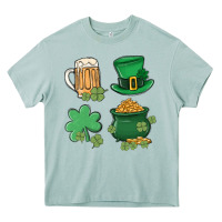 Arona pot of gold Heavy Core Tee - MaliasSmallBusiness
