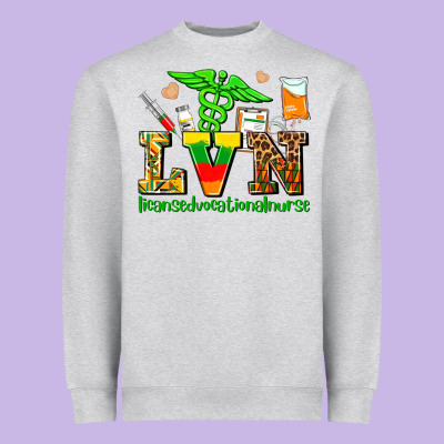 Lvn Juneteenth Licensed Vocational Nurse With Croc Heavyweight Sweatshirt Designed By Adodesignshop