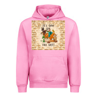 Fuchsia Pink it's time for fall shit Urban Hoodie - TumblerDesignByShophia