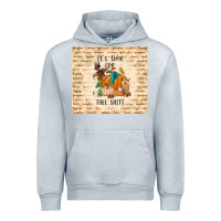 Heather Grey it's time for fall shit Urban Hoodie - TumblerDesignByShophia
