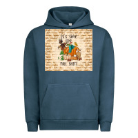 Pigment Midnight Navy it's time for fall shit Urban Hoodie - TumblerDesignByShophia