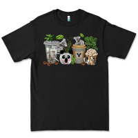 Black koala coffee cups Premium Tee - texasbilliewilder
