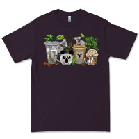 Plum koala coffee cups Premium Tee - texasbilliewilder