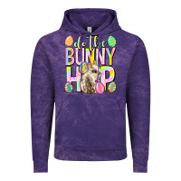 Cloud Purple Do the bunny hop Easter Day Vintage Hoodie - Neo Western