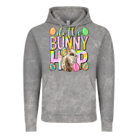 Cloud Rock Do the bunny hop Easter Day Vintage Hoodie - Neo Western