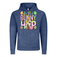 Vintage Denim Do the bunny hop Easter Day Vintage Hoodie - Neo Western