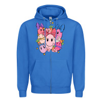 True Royal soft pink easter Zipper Hoodie - MaliasSmallBusiness