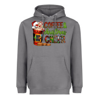 Storm Coffee and Christmas cheer Heavyweight Hoodie - NancyCooperArtShop
