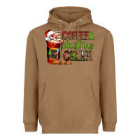 Toasted Coconut Coffee and Christmas cheer Heavyweight Hoodie - NancyCooperArtShop