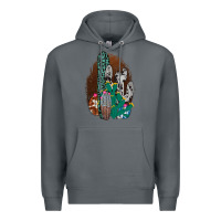 Rock Western Cowhide Cactus Premium Hoodie - Bettercallsaul