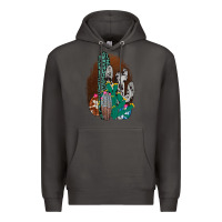 Smoke Western Cowhide Cactus Premium Hoodie - Bettercallsaul
