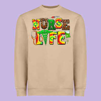 Juneteenth Nurse Life Heavyweight Sweatshirt Designed By Adodesignshop