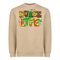 Mushroom juneteenth nurse life Heavyweight Sweatshirt - AdoDesignShop