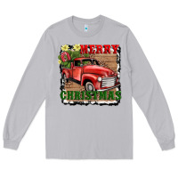 Moon Dust merry christmas with truck Long Sleeve Tee - AdoDesignShop