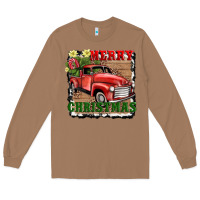 Toasted Coconut merry christmas with truck Long Sleeve Tee - AdoDesignShop
