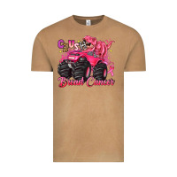 Vintage Camel crush breast cancer monster truck with dinosaur Vintage Tee - JahusDesignShop