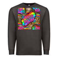 Pride Lgbtq+ Proud Mom With Leoapard Patterns Premium Sweatshirt | Teevron