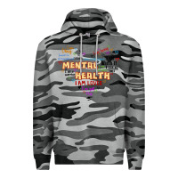 Slate Camo mental health matters Premium Hoodie - JahusDesignShop
