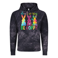 Cloud Black Don't worry be hoppy Easter Day Vintage Hoodie - Neo Western