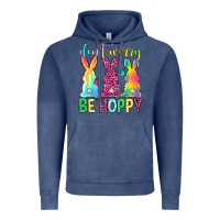 Vintage Denim Don't worry be hoppy Easter Day Vintage Hoodie - Neo Western