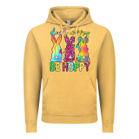 Vintage Mustard Don't worry be hoppy Easter Day Vintage Hoodie - Neo Western