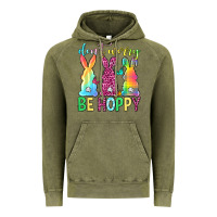 Vintage Olive Don't worry be hoppy Easter Day Vintage Hoodie - Neo Western