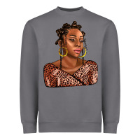 Storm afro woman Heavyweight Sweatshirt - AdoDesignShop