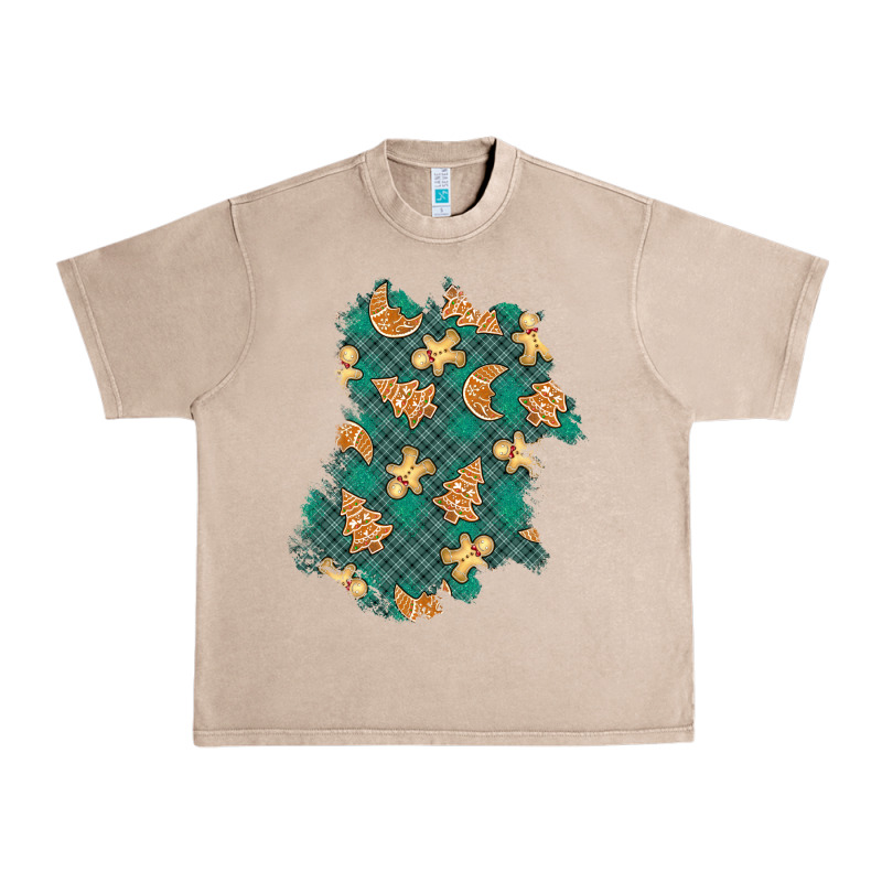 Christmas Gingerbread Cookies Patch Urban Heavy Tee by BundleAndBundleShop | Teevron