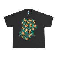 Pigment Black christmas gingerbread cookies patch Urban Heavy Tee - BundleAndBundleShop