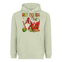Matcha christmas gnome hot cocoa Heavyweight Hoodie - MaliasSmallBusiness