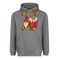 Storm christmas gnome hot cocoa Heavyweight Hoodie - MaliasSmallBusiness