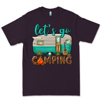 Plum lets go camping Premium Tee - texasbilliewilder