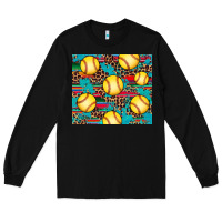 Black softball Long Sleeve Tee - Artiststas