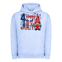 Pigment Grape Ice Happy 4th Of July with gnome Urban Hoodie - HowdyJamesFarm