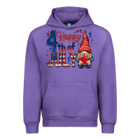 Tulip Happy 4th Of July with gnome Urban Hoodie - HowdyJamesFarm