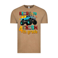 Ready To School Crush 4th Grade Vintage Tee | Teevron