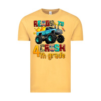 Vintage Mustard ready to school crush 4th grade Vintage Tee - AdoDesignShop