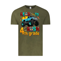Vintage Olive ready to school crush 4th grade Vintage Tee - AdoDesignShop