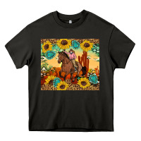 Asphalt cowgirl Heavy Core Tee - Artiststas