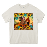 Cream cowgirl Heavy Core Tee - Artiststas
