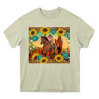 Mossy cowgirl Heavy Core Tee - Artiststas