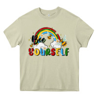 Mossy bee yourself Heavy Core Tee - MaliasSmallBusiness